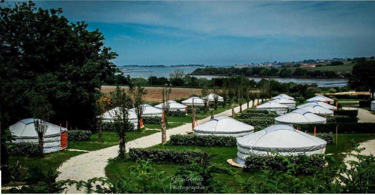 Camping Kerlaudy Mer Et Yourtes Plouénan 外观 照片